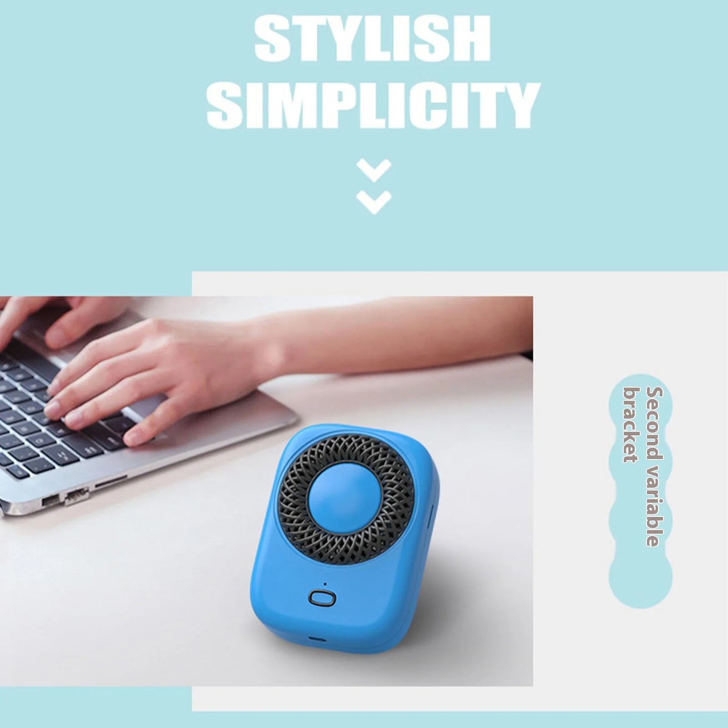 Portable Conditioner Fan Portable Air Conditioners Portable Conditioners Fan Portable Evaporative Cooler Fan, Suitable for Home Offices and Bedrooms (Sky Blue)