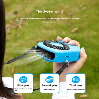 Portable Conditioner Fan Portable Air Conditioners Portable Conditioners Fan Portable Evaporative Cooler Fan, Suitable for Home Offices and Bedrooms (Sky Blue)